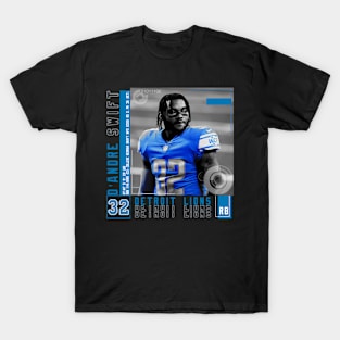 D'Andre Swift Paper Poster T-Shirt